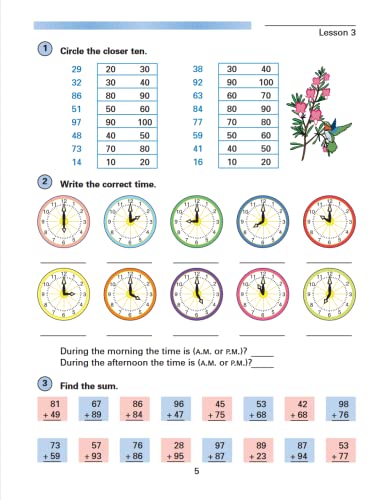 Horizons 3rd Grade Math Student Book 1