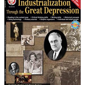 Mark Twain American History Textbooks, Grades 6-12, The Dust Bowl, Roaring 20s, Henry Ford, and Industrialization Through the Great Depression ... Curriculum (American History Series)