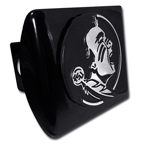 Elektroplate Florida State University (Seminole) Black Hitch Cover