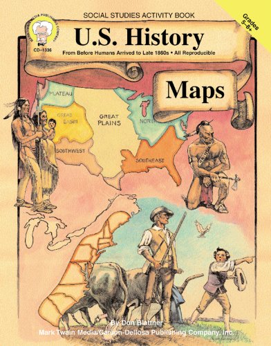 Mark Twain - U.S. History Maps, Grades 5 - 8