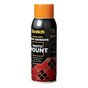 Scotch Photo Mount Adhesive, 10.3oz, Safe for Color Photos, Illustrations and Pictures (6094)