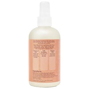 Sheamoisture Hold and Shine Moisture Mist for Thick, Curly Hair Coconut and Hibiscus for Frizz Control 8 oz