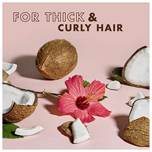 SheaMoisture Shampoo Curl and Shine for Curly Hair Coconut and Hibiscus Paraben Free Shampoo 13 oz