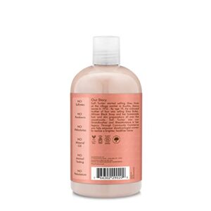 SheaMoisture Shampoo Curl and Shine for Curly Hair Coconut and Hibiscus Paraben Free Shampoo 13 oz