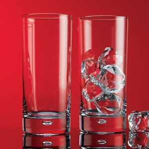 Highball Glasses Set Of 4, Tall Drinking Glasses 18oz Home Essentials & Beyond Beverage Water Glass Cups for Water, Juice, Cocktails. Bar Glasses. Dishwasher Safe.