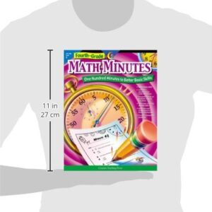 Creative Teaching Press® Math Minutes Book, Grade 4