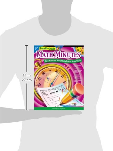 Creative Teaching Press® Math Minutes Book, Grade 4