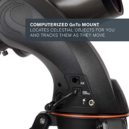 Celestron - NexStar 90SLT Computerized Telescope - Compact and Portable - Maksutov-Cassegrain Optical Design - SkyAlign Technology - Computerized Hand Control - 90mm Aperture