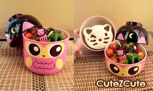CuteZCute Bento Decoration Box, Animals Food Picks and Forks