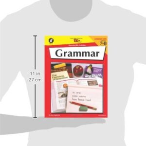 Grammar, Grades 7-8, 100 Reproducible Activities