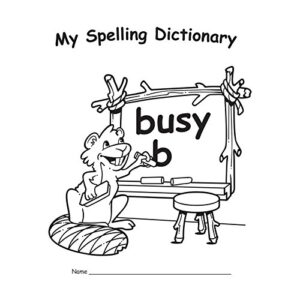 teacher created resources my spelling dictionary book