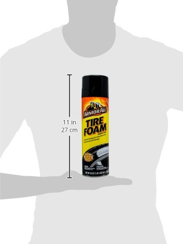 Tire Foam by Armor All, Tire Cleaner Spray for Cars, Trucks, Motorcycles, 20 Oz Each