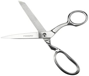 fiskars 192980-1001 forged scissors, 8 inch , gray