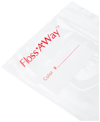 ACTION BAG Floss-A-Way Organizer, 3 by 5-Inch, 100-Pack