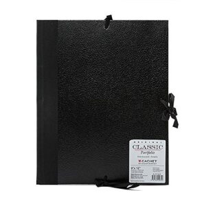 Cachet Classic Student Portfolio 9 in. x 12 in. pad with Flaps