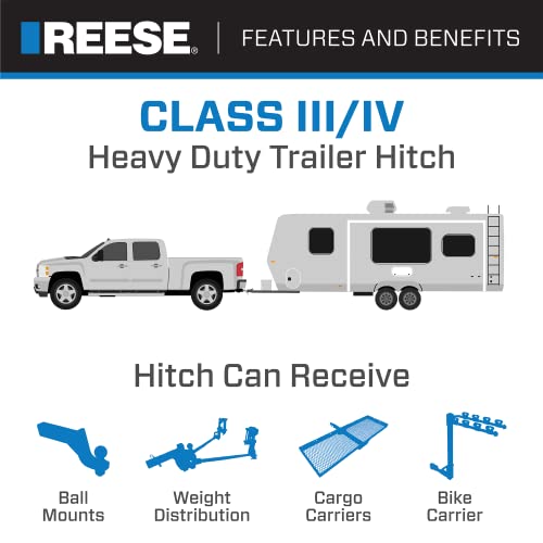 Reese Towpower Trailer Hitch Class IV, 2 in. Receiver, Compatible with Select Ford F-150
