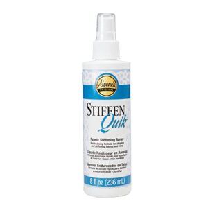 aleene’s 15581 stiffen-quick fabric stiffening spray 8oz,original version