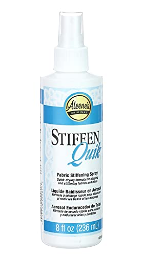 Aleene's 15581 Stiffen-Quick Fabric Stiffening Spray 8oz,Original Version