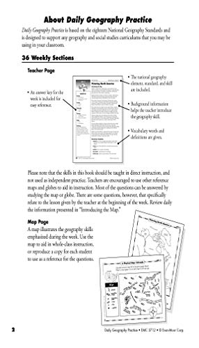 Daily Geography Practice ,Grade 3