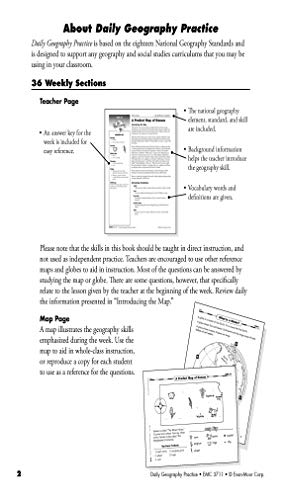 Daily Geography Practice, Grade 2