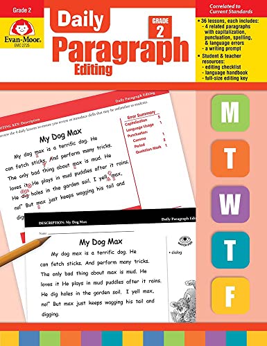 Daily Paragraph Editing, Grade 2