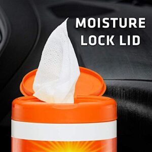 Armor All Lint-Free Orange Air Freshening Car Cleaning Wipes - 6 Pack