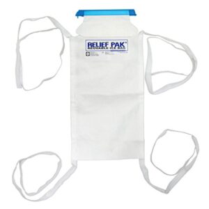 Relief Pak 11-1242 Insulated Ice Bag with Tie Strings, 7 x 12",Large