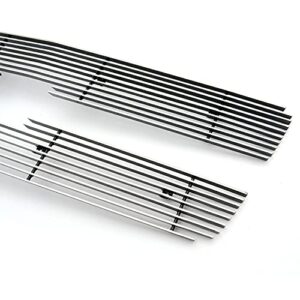 Chevrolet Silverado, Avalanche Billet Grille, Polished, 2 Pc, Overlay/Insert - PN #21100