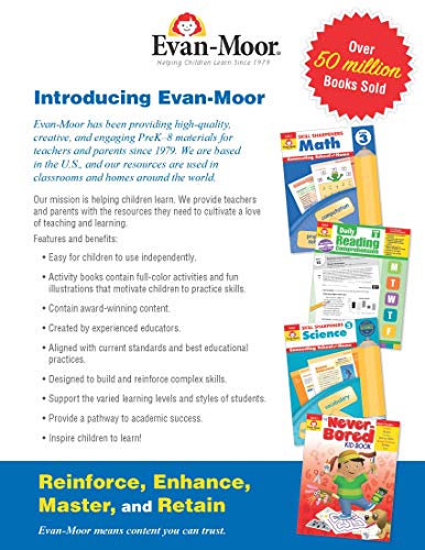 Evan-Moor Writing Fabulous Sentences & Paragraphs, Grades 4-6, Homeschool & Classroom Workbook, Activities, Main Ideas, Topic Sentences, Figurative Language, Descriptive Details, Writing Skills
