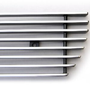 2007-2014 Expedition Billet Bumper Grille, Polished, 1 Pc, Overlay - PN #25594