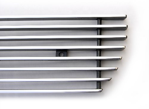 2007-2014 Expedition Billet Bumper Grille, Polished, 1 Pc, Overlay - PN #25594