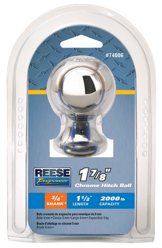 Reese Towpower 74006 Chrome 1 7/8" Hitch Ball