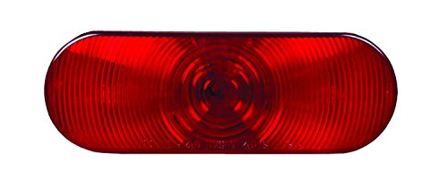 Optronics ST70RS 6" Oval Stop/Turn/Tail Light, Red