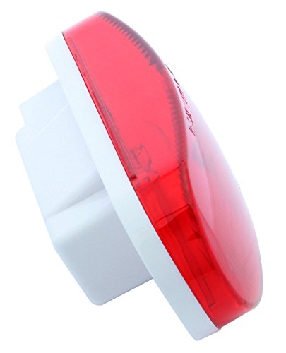 Optronics ST70RS 6" Oval Stop/Turn/Tail Light, Red