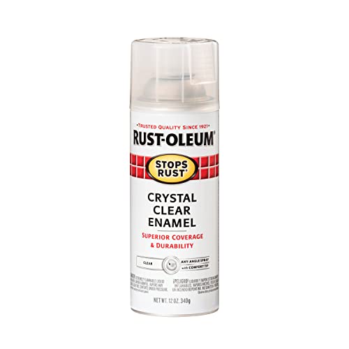 Rust-Oleum 7701830 Stops Rust Spray Paint, 12-Ounce, Gloss Crystal Clear