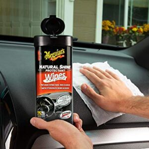 Meguiar's G4100 Natural Shine Protectant Wipes - 25 Wipes