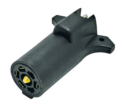 Reese Towpower 85212 7-Way to 5-Way Adapter - Black