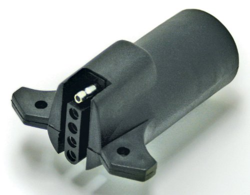 Reese Towpower 85212 7-Way to 5-Way Adapter - Black