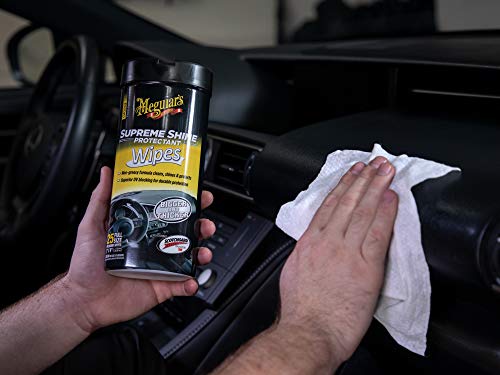 Meguiar's G4000 Supreme Shine Protectant Wipes - 25 Wipes