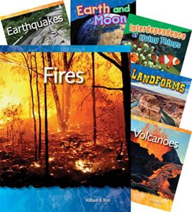 teacher created materials – science readers: earth and space science – 10 book set – grades 1-3 – guided reading level j – q