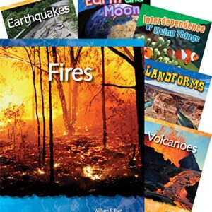 Teacher Created Materials - Science Readers: Earth and Space Science - 10 Book Set - Grades 1-3 - Guided Reading Level J - Q