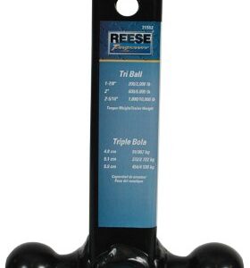 Reese Towpower 21512 Multiple-Ball Ball Mount,Black,Medium