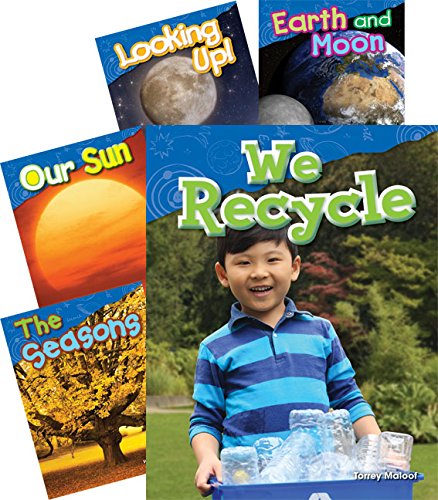 Teacher Created Materials - Science Readers: Earth and Space Science - 5 Book Set - Grade 1 - Guided Reading Level F - K