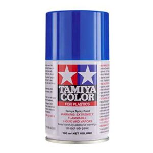 tamiya america, inc ts-93 pure blue, 100ml spray can, tam85093