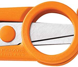 Fiskars 01-005434 Travel Folding Scissors, 4 Inch, Orange