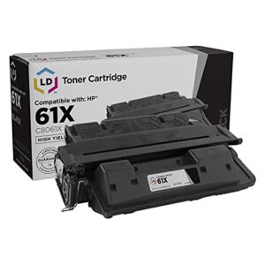 ld remanufactured toner cartridge replacement for hp 61x c8061x high yield (black)