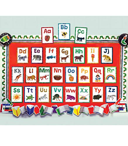 Carson Dellosa Education World of Eric Carle™ Alphabet Bulletin Board Set, 27 Pieces