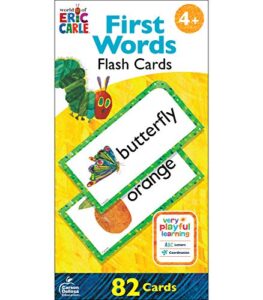 world of eric carle | first words flash cards | english , 82ct