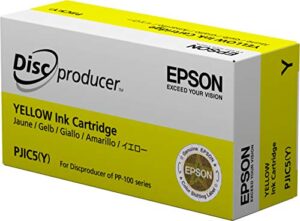 epson yellow ink cartridge for the pp-100 discproducer burner & inkjet printer