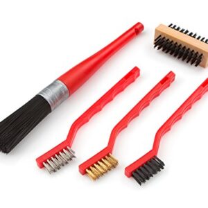 TEKTON 7063 Detail Brush Set, 5-Piece